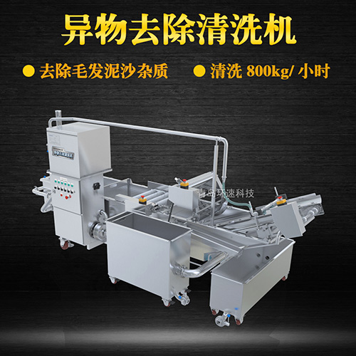 果蔬清洗機設備，氣泡清洗，清洗800kg小時