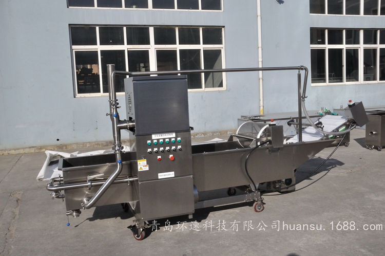 蔬菜清洗機流水線 四道工序凈菜清洗 去除泥沙 毛發 雜質 蟲卵. 蔬菜清洗機流水線 四道工序凈菜清洗 去除泥沙 毛發 雜質 蟲卵.